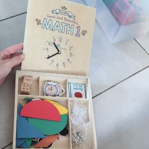 Math 1 Educational Toy Set - Multicolor